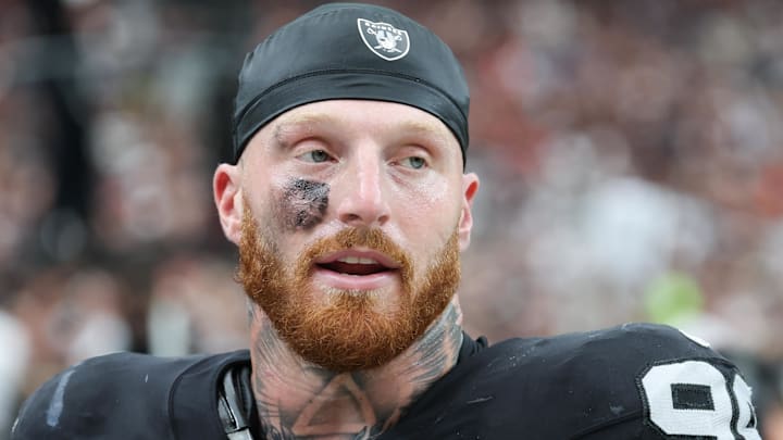 Las Vegas Raiders defensive end Maxx Crosby Las Vegas Raiders defensive end Maxx Crosby