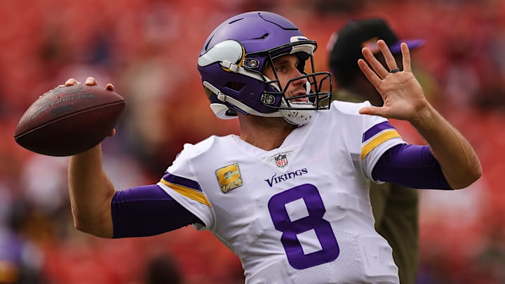 Minnesota Vikings quarterback Kirk Cousins