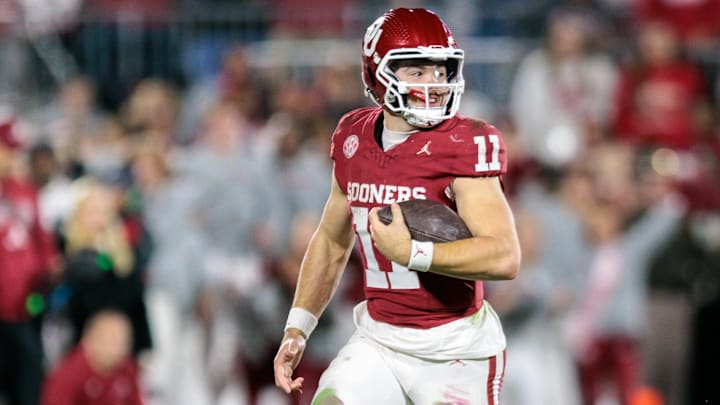 Oklahoma quarterback Jackson Arnold