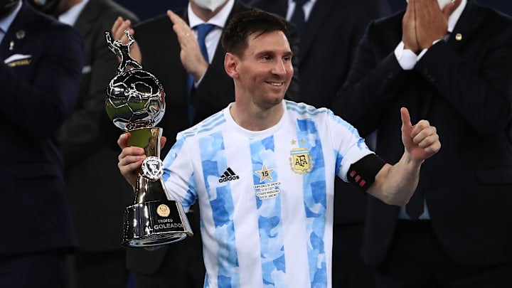 Messi jugará su séptima final con la selección de Argentina