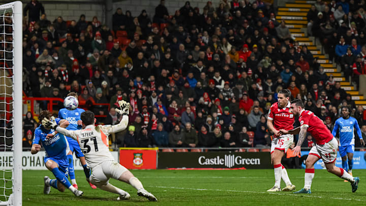 Wrexham crashed out of the EFL Trophy in the semifinals.