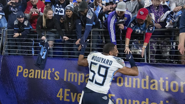 Tennessee Titans inside linebacker Wesley Woodyard