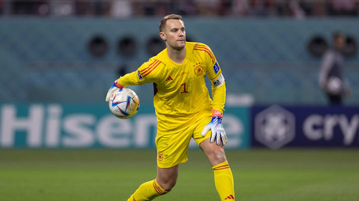 Manuel Neuer a réalisé un superbe arrêt en début de match Manuel Neuer a réalisé un superbe arrêt en début de match