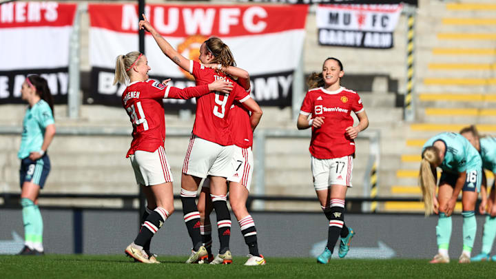 Man Utd returned to winning ways in the WSL