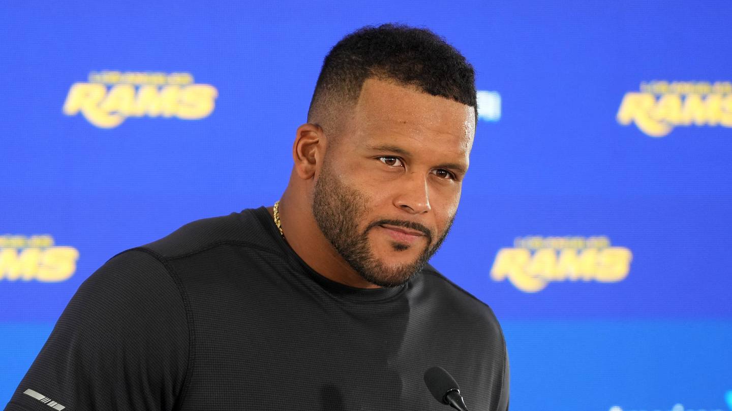 Aaron Donald is ready for the moment (again) as Rams chase history