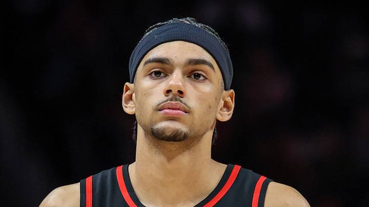 Atlanta Hawks forward Asa Newell (14) during the game against the Miami Heat during the fourth quarter at State Farm Arena, Dec 26, 2025. Atlanta Hawks forward Asa Newell (14) during the game against the Miami Heat during the fourth quarter at State Farm Arena, Dec 26, 2025.