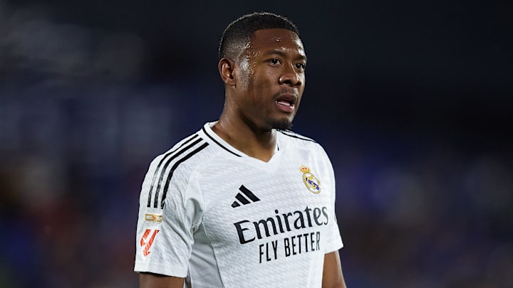 David Alaba has recently returned from injury.