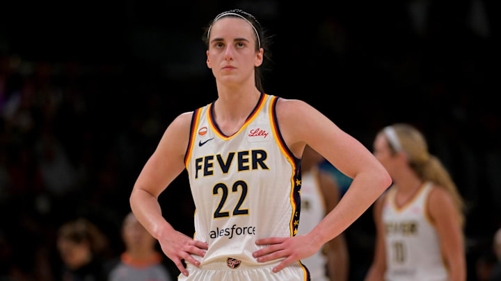 Indiana Fever guard Caitlin Clark (22)