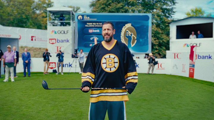 Adam Sandler as Happy Gilmore in Happy Gilmore 2
