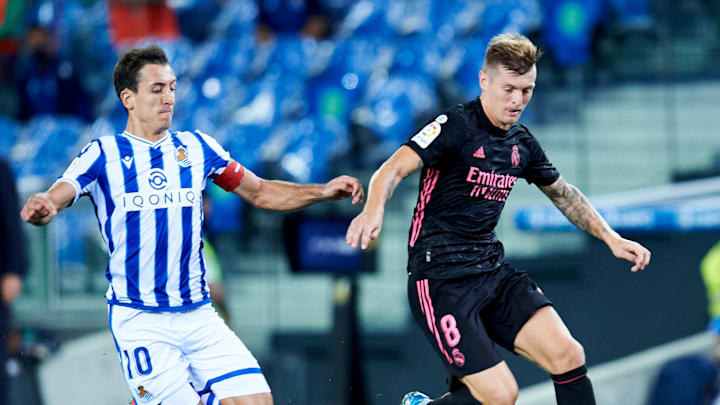 Mikel Oyarzabal y Toni Kroos, Real Sociedad vs Real Madrid 