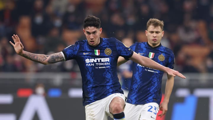 Alessandro Bastoni e Nicolò Barella