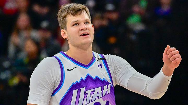 Utah Jazz center Walker Kessler