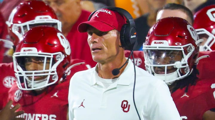Oklahoma head coach Brent Venables