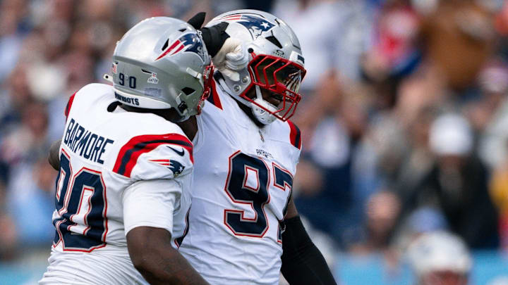 New England Patriots defensive end Milton Williams