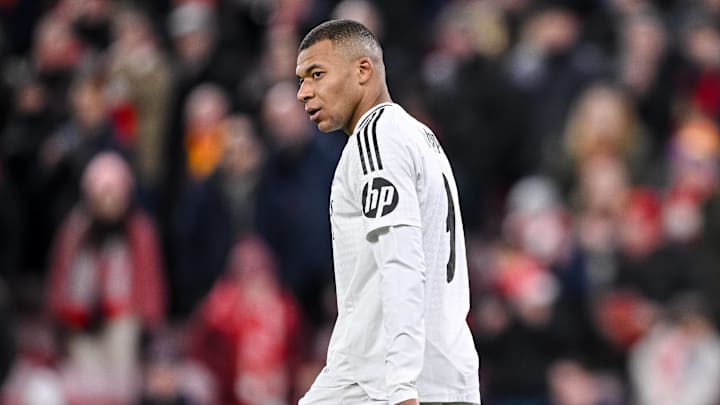 Kylian Mbappé will once again lead the line for Real Madrid.
