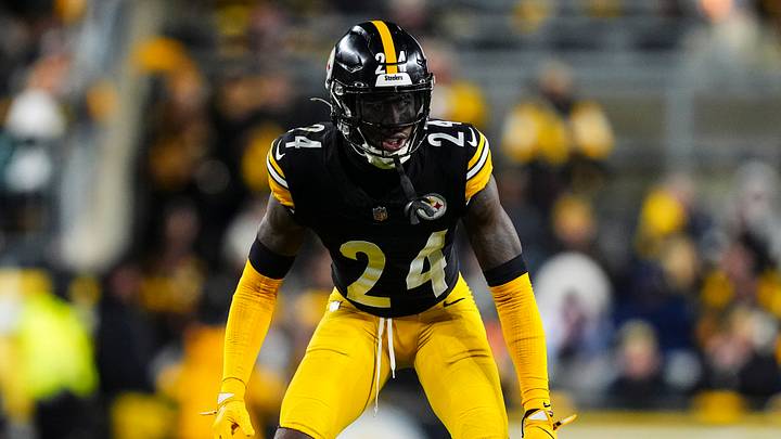 Pittsburgh Steelers cornerback Joey Porter Jr. Pittsburgh Steelers cornerback Joey Porter Jr.