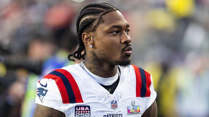 Feb 8, 2026; Santa Clara, CA, USA; New England Patriots wide receiver Stefon Diggs (8) against the Seattle Seahawks during Super Bowl LX at Levi's Stadium. Mandatory Credit: Mark J. Rebilas-Imagn Images Feb 8, 2026; Santa Clara, CA, USA; New England Patriots wide receiver Stefon Diggs (8) against the Seattle Seahawks during Super Bowl LX at Levi's Stadium. Mandatory Credit: Mark J. Rebilas-Imagn Images