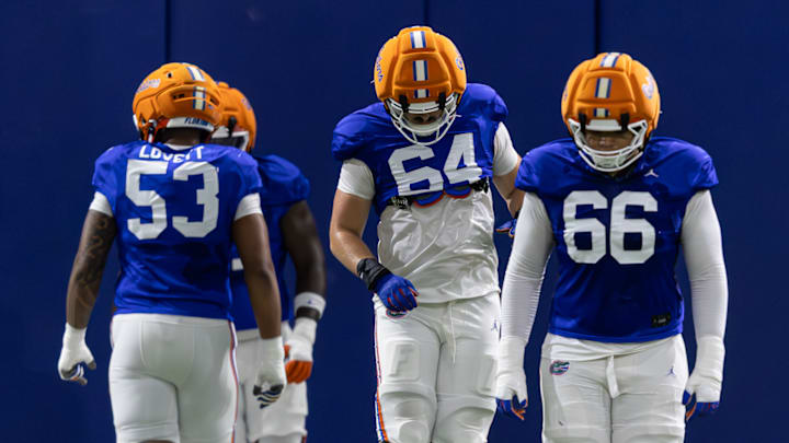Florida will have a largely new offensive line group in 2026.