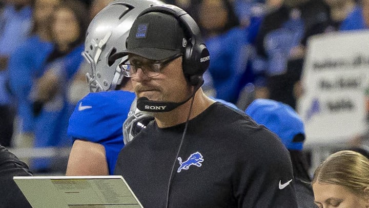 Detroit Lions head coach Dan Campbell.