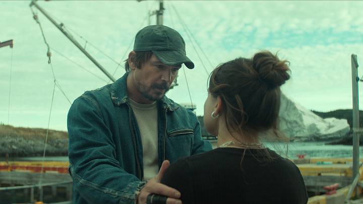 BELOW. (L to R) Josh Hartnett as Calvin and Ruby Stokes as Mary in episode 103 of Below BELOW. (L to R) Josh Hartnett as Calvin and Ruby Stokes as Mary in episode 103 of Below