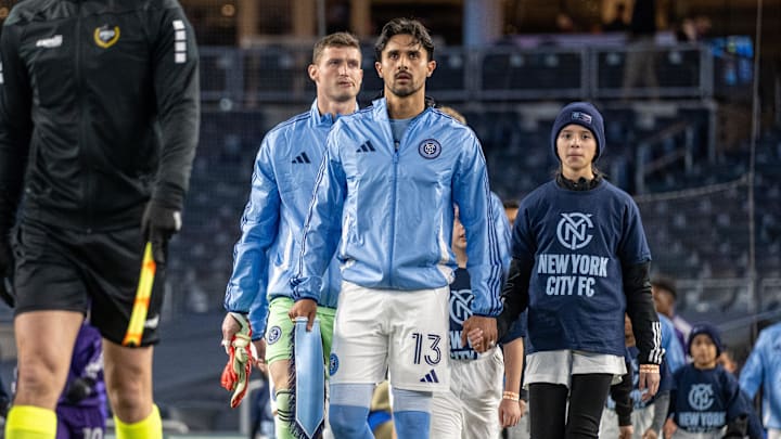 Thiago Martins and Matt Freese of NYCFC