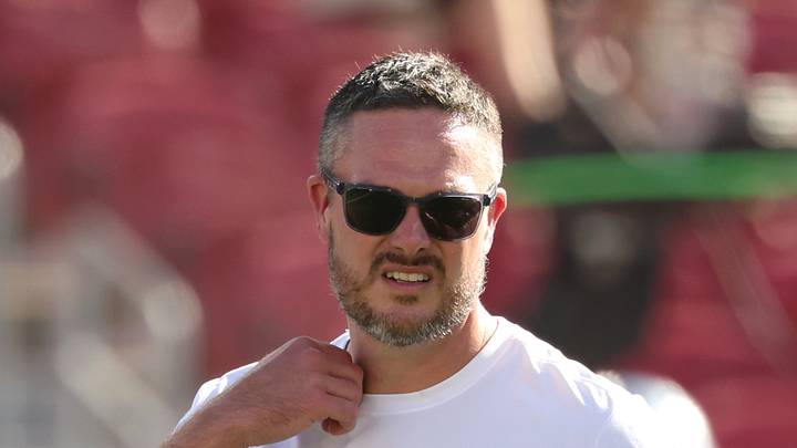 Sep 26, 2026; Los Angeles, California, USA; Oregon Ducks head coach Dan Lanning looks on before a game against the USC Trojans at United Airlines Field at Los Angeles Memorial Coliseum. Sep 26, 2026; Los Angeles, California, USA; Oregon Ducks head coach Dan Lanning looks on before a game against the USC Trojans at United Airlines Field at Los Angeles Memorial Coliseum.
