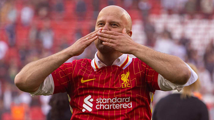 Arne Slot won the Premier League title in his first season at Liverpool after succeeding Jurgen Klopp.