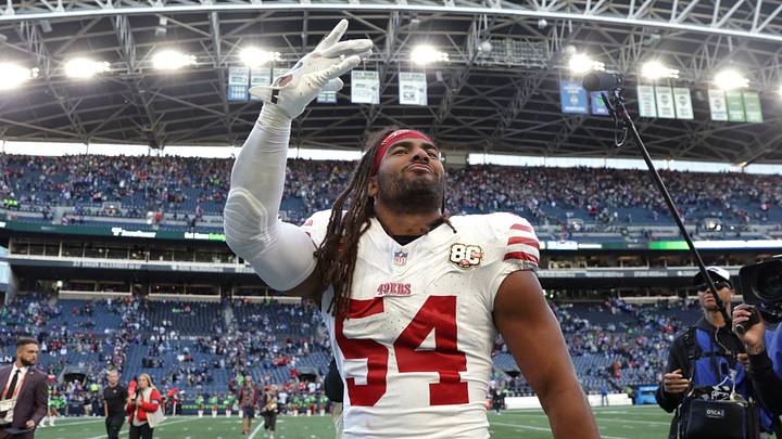 San Francisco 49ers linebacker Fred Warner San Francisco 49ers linebacker Fred Warner