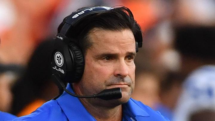 Sep 12, 2026; Champaign, Illinois, USA; Duke Blue Devils head coach Manny Diaz watches from the sidelines during the second half against the Illinois Fighting Illini at Gies Memorial Stadium. Mandatory Credit: Ron Johnson-Imagn Images Sep 12, 2026; Champaign, Illinois, USA; Duke Blue Devils head coach Manny Diaz watches from the sidelines during the second half against the Illinois Fighting Illini at Gies Memorial Stadium. Mandatory Credit: Ron Johnson-Imagn Images