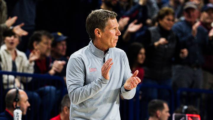 Gonzaga Bulldogs head coach Mark Few. Gonzaga Bulldogs head coach Mark Few.