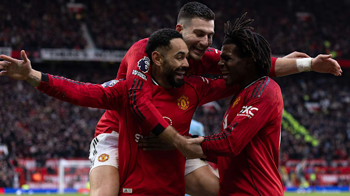 Patrick Dorgu (right) has been key to Man Utd’s resurgence. Patrick Dorgu (right) has been key to Man Utd’s resurgence.