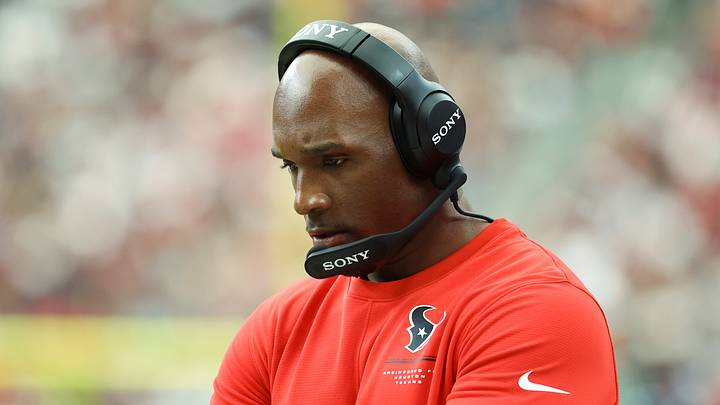 Sep 20, 2026; Houston, Texas, USA; Houston Texans head coach DeMeco Ryans reacts during the game against the Cincinnati Bengals at Reliant Stadium. Mandatory Credit: Troy Taormina-Imagn Images Sep 20, 2026; Houston, Texas, USA; Houston Texans head coach DeMeco Ryans reacts during the game against the Cincinnati Bengals at Reliant Stadium. Mandatory Credit: Troy Taormina-Imagn Images