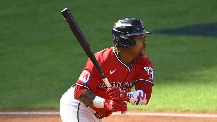 Jose Ramirez is batting .500 in the ALCS. Jose Ramirez is batting .500 in the ALCS.