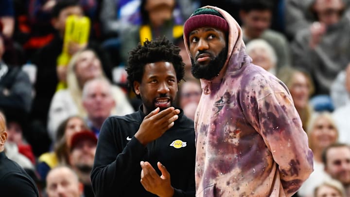 LeBron James no estuvo en la derrota de los Lakers ante el Jazz