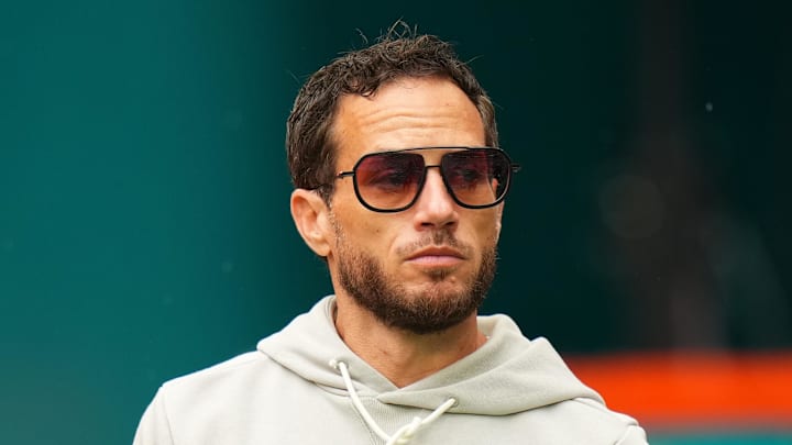 NFL football coach Mike McDaniel