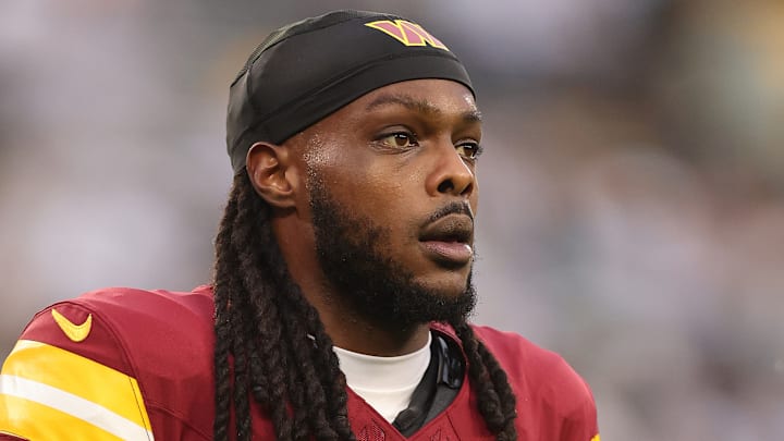 Washington Commanders wide receiver Noah Brown