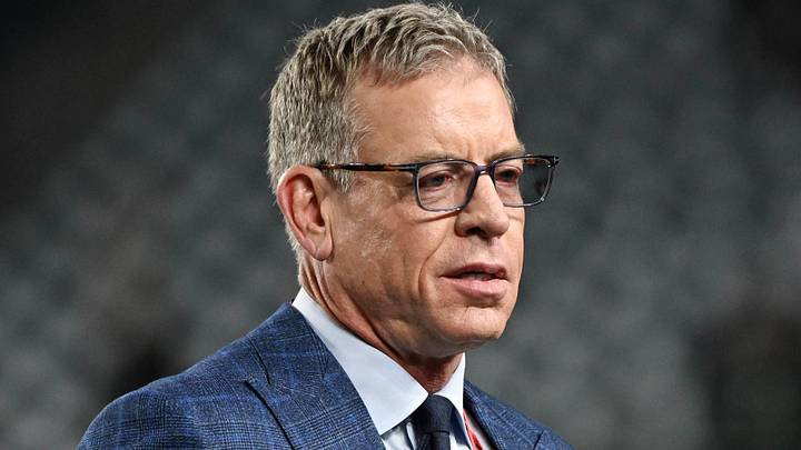 ESPN NFL color analyst Troy Aikman 