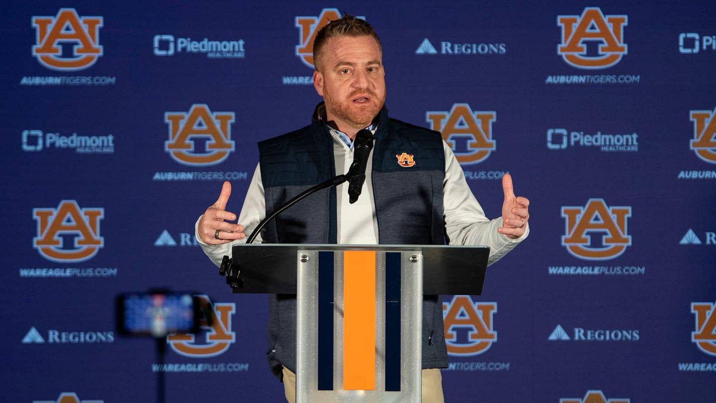 Where Auburn's Alex Golesh Ranks Among Power Four Head Coaches