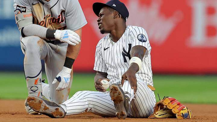 Jazz Chisholm Jr.'s potential concussion has left the Yankees with a new trade deadline priority.