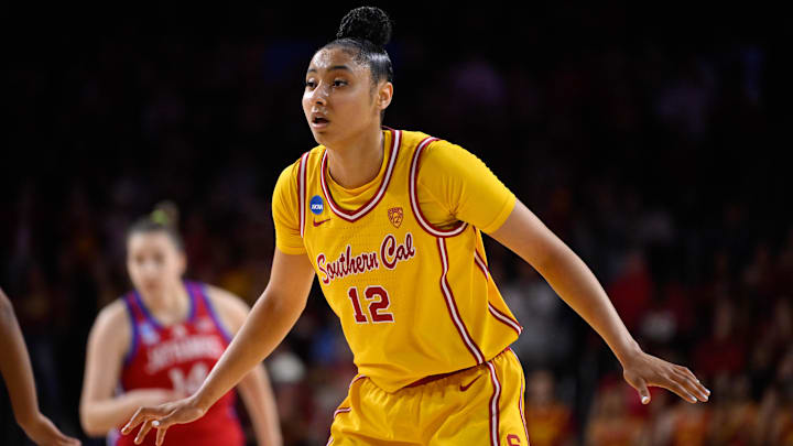 USC Trojans guard JuJu Watkins plays during a game.