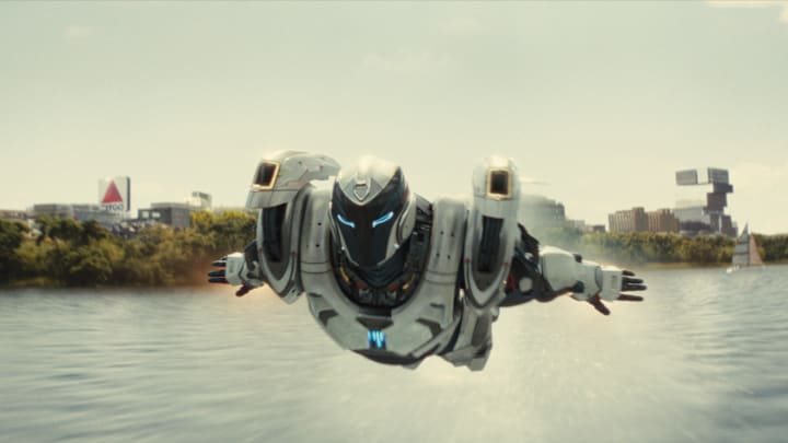 Riri Williams/Ironheart (Dominique Thorne) in Marvel Television's IRONHEART, exclusively on Disney+. Photo courtesy of Marvel. © 2025 MARVEL. All Rights Reserved.