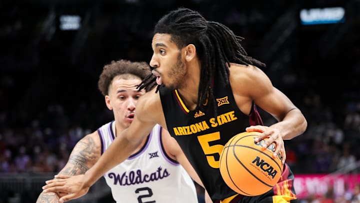 Amier Ali while at Arizona State during the 2024-25 season
