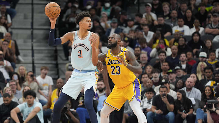 Victor Wembanyama y LeBron James ya se han enfrentado varias veces en la NBA Victor Wembanyama y LeBron James ya se han enfrentado varias veces en la NBA