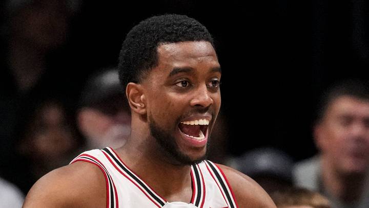 Texas Tech’s Donovan Atwell reacts after competing Friday, April 3, 2026, during the State Farm College Slam Dunk and 3-Point Championships at Hinkle Fieldhouse in Indianapolis. Texas Tech’s Donovan Atwell reacts after competing Friday, April 3, 2026, during the State Farm College Slam Dunk and 3-Point Championships at Hinkle Fieldhouse in Indianapolis.
