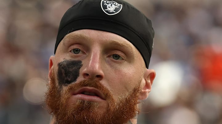 Las Vegas Raiders defensive end Maxx Crosby (98) during the first half at SoFi Stadium Las Vegas Raiders defensive end Maxx Crosby (98) during the first half at SoFi Stadium
