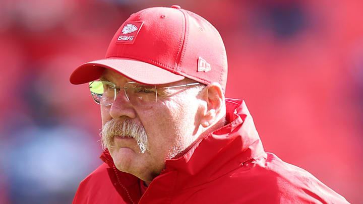 Kansas City Chiefs head coach Andy Reid Kansas City Chiefs head coach Andy Reid