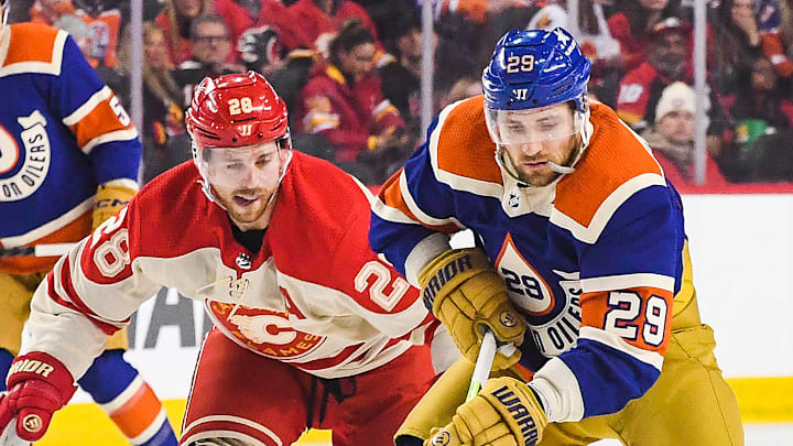 Edmonton Oilers v Calgary Flames