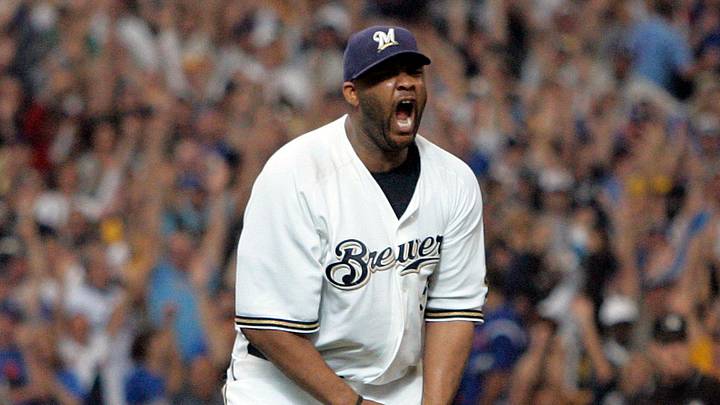 Former Milwaukee Brewers pitcher CC Sabathia. Former Milwaukee Brewers pitcher CC Sabathia.