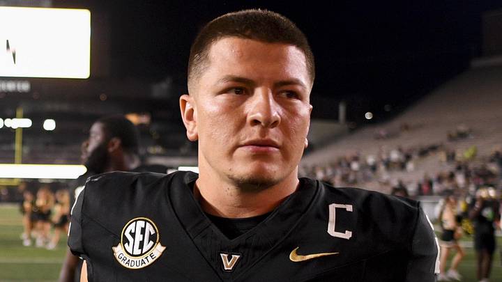 Vanderbilt Commodores quarterback Diego Pavia