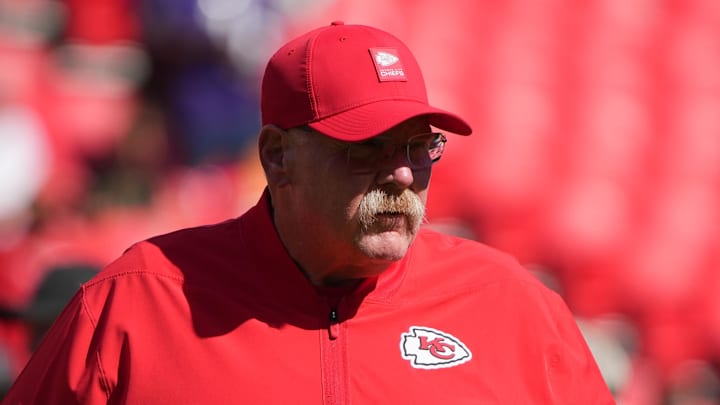 Kansas City Chiefs head coach Andy Reid Kansas City Chiefs head coach Andy Reid